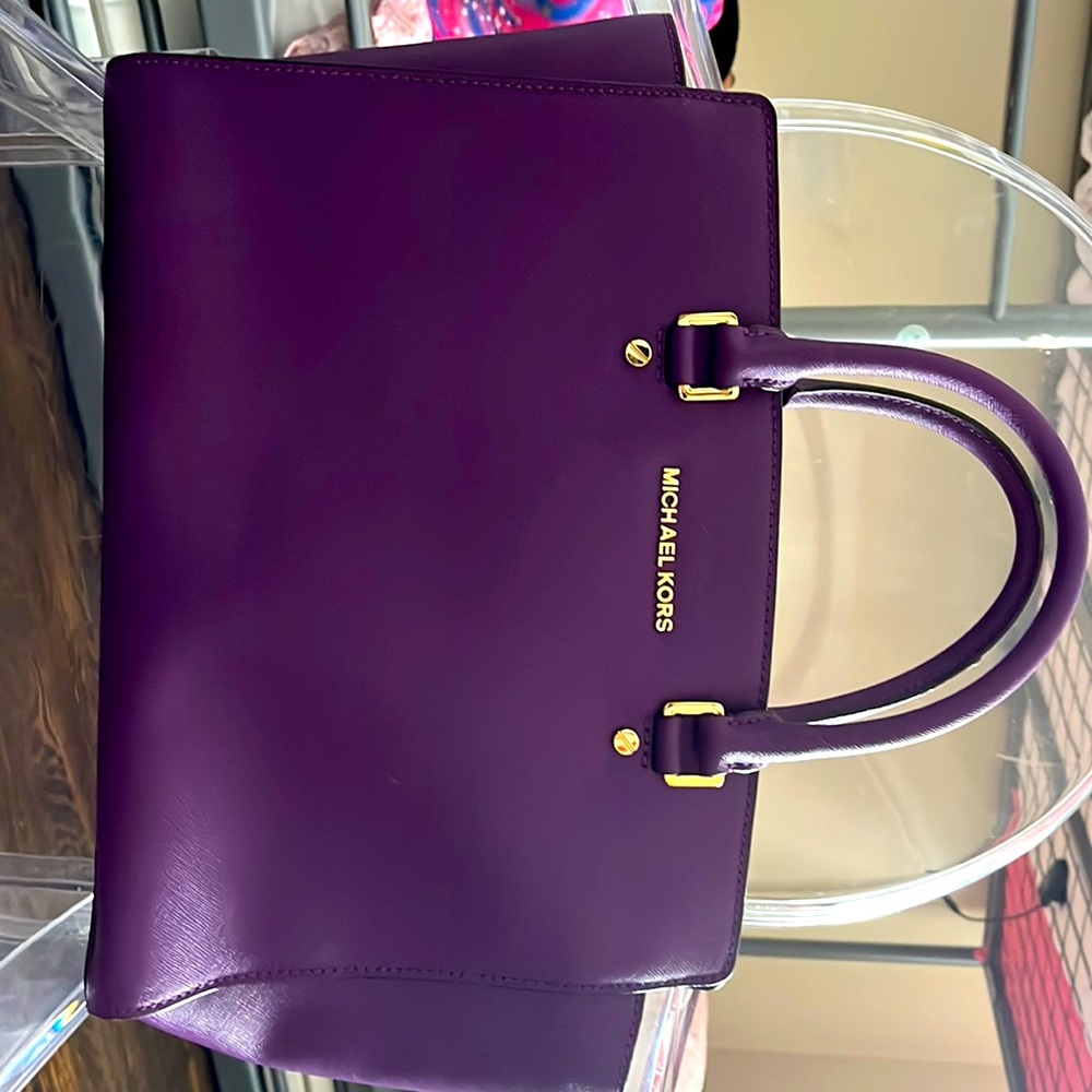 Michael Kors trapeze purse 2014 collection.